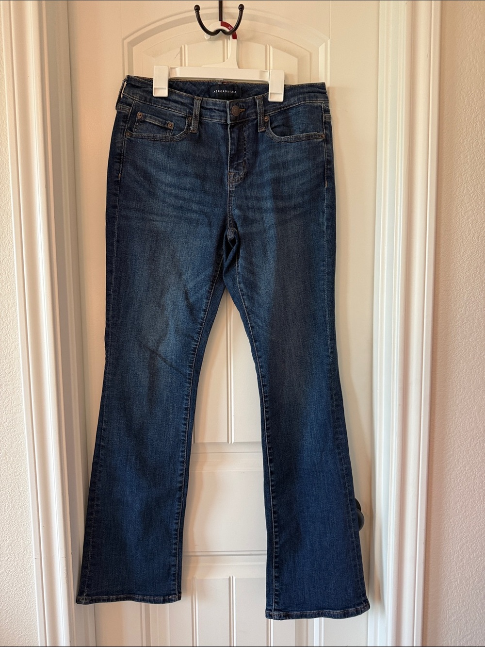 Aeropostale Dark Blue Boot-Cut Jeans - Women's